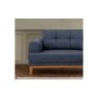 Atelier del Sofa Sofa trosed Vina 3 Dark Blue Atlantic Pine - slika 3