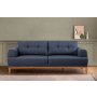 Atelier del Sofa Sofa trosed Vina 3 Dark Blue Atlantic Pine - slika 1