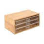 ESTIA ES02-17699 KUTIJA ZA NAKIT BAMBUS 24.5x11CM 3 FIOKE - slika 1