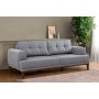 Atelier del Sofa Sofa trosed Vina 3 Grey Walnut - slika 2
