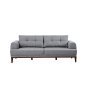 Atelier del Sofa Sofa trosed Vina 3 Grey Walnut - slika 4