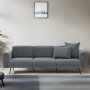 Atelier del Sofa Sofa trosed Side Anthracite - slika 1