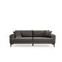 Atelier del Sofa Sofa trosed Astana 3 Seater Anthracite - slika 3