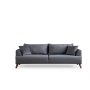 Atelier del Sofa Sofa trosed Buhara 3 Seater Dark Grey - slika 3