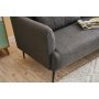 Atelier del Sofa Sofa trosed Revos Anthracite - slika 4