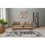 Atelier del Sofa Sofa trosed Kale Velvet Cream - slika 1