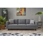 Atelier del Sofa Sofa trosed Kale Linen Grey - slika 1