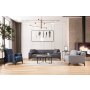 Atelier del Sofa Sofa trosed Petra 3 Anthracite - slika 5