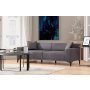 Atelier del Sofa Sofa trosed Petra 3 Anthracite - slika 1