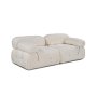 Atelier del Sofa Sofa dvosed Bubble 2 Seater (L1 1R) Cream - slika 4
