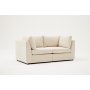 Atelier del Sofa Sofa dvosed Mottona 2 Seat Sofa Cream - slika 2