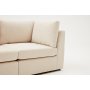 Atelier del Sofa Sofa dvosed Mottona 2 Seat Sofa Cream - slika 3