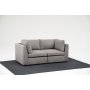 Atelier del Sofa Sofa dvosed Mottona 2 Seat Sofa Light Grey - slika 3
