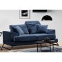 Atelier del Sofa Sofa dvosed Frido Navy Blue - slika 1