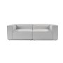Atelier del Sofa Sofa dvosed Fora 2 Seater Light Grey - slika 2