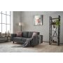 Atelier del Sofa Sofa dvosed Kale Linen Anthracite - slika 2