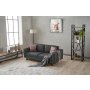 Atelier del Sofa Sofa dvosed Kale Linen Anthracite - slika 3
