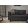 Atelier del Sofa Sofa dvosed Kale Linen Anthracite - slika 4