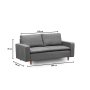 Atelier del Sofa Sofa dvosed Lungo - slika 3