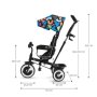 KINDERKRAFT Tricikl Aston happy shapes ( KRASTO00HAP0000 ) - slika 2