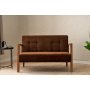 Atelier del Sofa Sofa dvosed Kemer Brown - slika 2