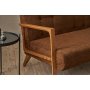 Atelier del Sofa Sofa dvosed Kemer Brown - slika 3