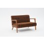 Atelier del Sofa Sofa dvosed Kemer Brown - slika 4