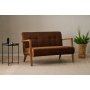 Atelier del Sofa Sofa dvosed Kemer Brown - slika 1
