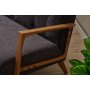 Atelier del Sofa Sofa dvosed Kemer Anthracite - slika 3