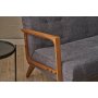 Atelier del Sofa Sofa dvosed Kemer Grey - slika 3