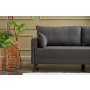 Atelier del Sofa Sofa dvosed Bella Sofa For 2 Pr Anthracite - slika 5
