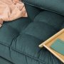Atelier del Sofa Sofa dvosed Mocca Petrol Green - slika 4
