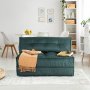 Atelier del Sofa Sofa dvosed Mocca Petrol Green - slika 1