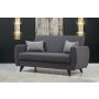 Atelier del Sofa Sofa dvosed Alkon Dark Grey - slika 2
