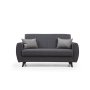 Atelier del Sofa Sofa dvosed Alkon Dark Grey - slika 4
