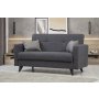 Atelier del Sofa Sofa dvosed Polya Dark Grey - slika 2