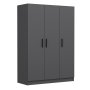 HANAH HOME Ormar Kale Anthracite 2265 - slika 1