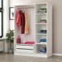 HANAH HOME Ormar Kale Anthracite 2269 - slika 5
