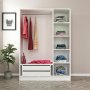 HANAH HOME Ormar Kale Walnut 2243 - slika 4