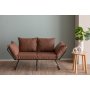 Atelier del Sofa Sofa dvosed Viper 2 Seater Light Brown - slika 1