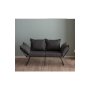 Atelier del Sofa Sofa dvosed Viper 2 Seater Dark Grey - slika 4
