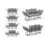 Atelier del Sofa Sofa dvosed Viper 2 Seater Light Grey - slika 5