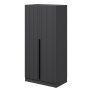 HANAH HOME Ormar Kale Plus Membrane Anthracite 210 - slika 1