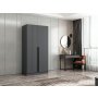 HANAH HOME Ormar Kale Plus Membrane Anthracite 210 - slika 2