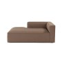 Atelier del Sofa Fotelja Mora XL Chl Left Brown - slika 1