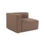 Atelier del Sofa Fotelja Mora XL 1L Brown - slika 3
