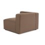 Atelier del Sofa Fotelja Mora XL 1L Brown - slika 4