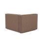 Atelier del Sofa Fotelja Mora XL 1L Brown - slika 5
