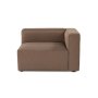 Atelier del Sofa Fotelja Mora XL 1R Brown - slika 1