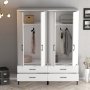 HANAH HOME Ormar Kumsal TT White - slika 3